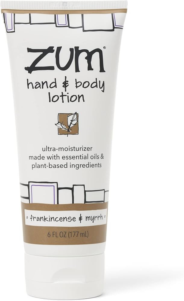 Zum Hand and Body Lotion - Frankincense & Myrrh - 6 fl oz | Amazon (US)