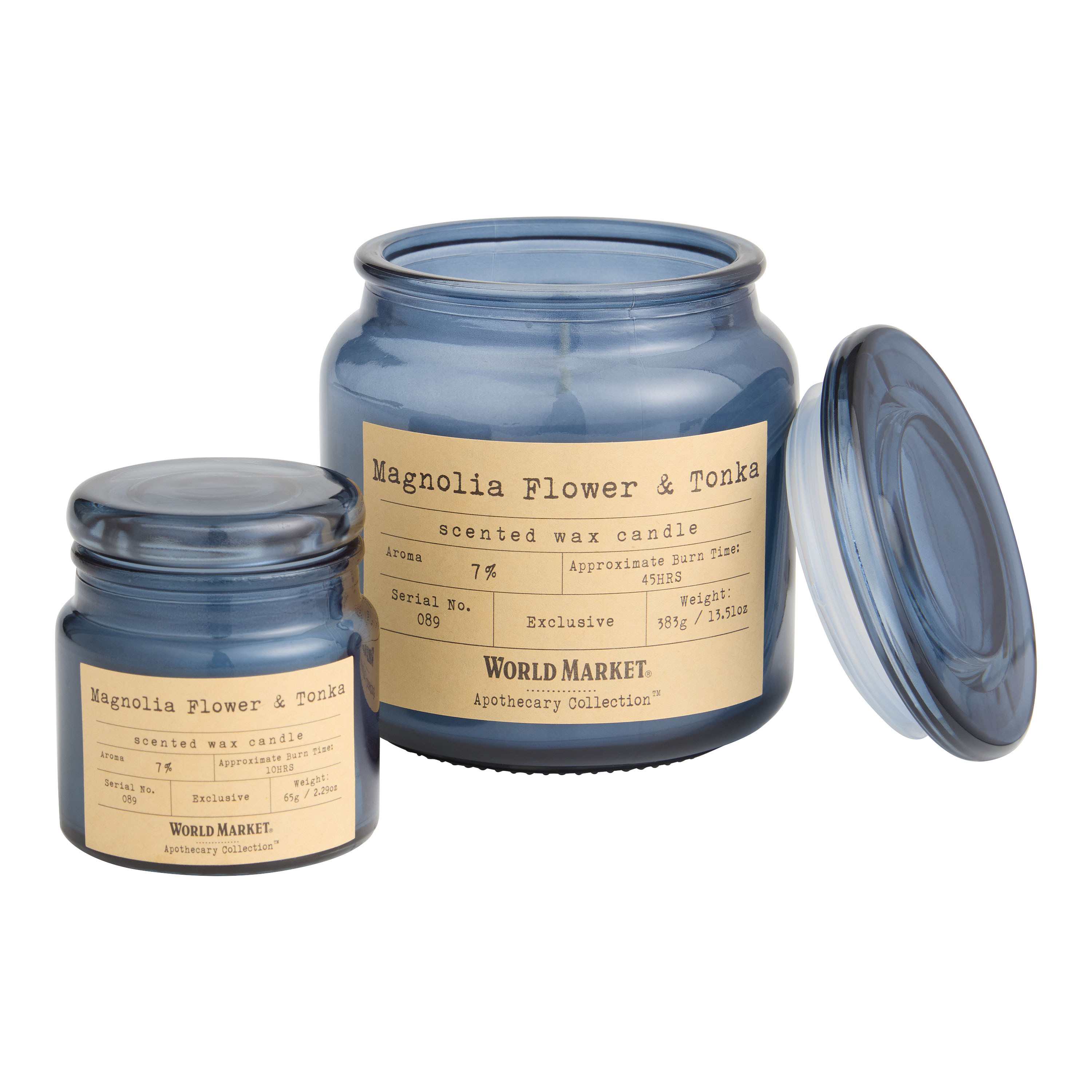 Apothecary Magnolia Flower & Tonka Scented Candle | World Market