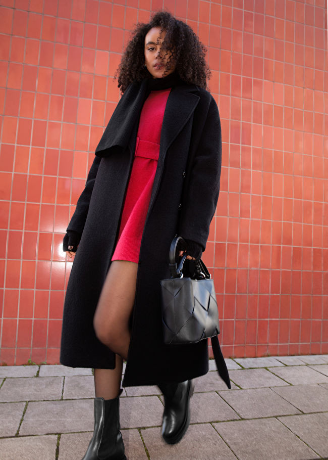 Voluminous Belted Wool Coat | & Other Stories US