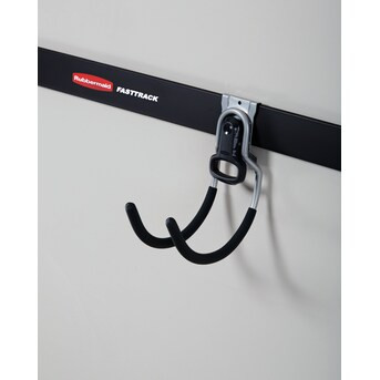 Rubbermaid FastTrack Garage 6.25-in Silver Steel Utility Hook | Lowe's