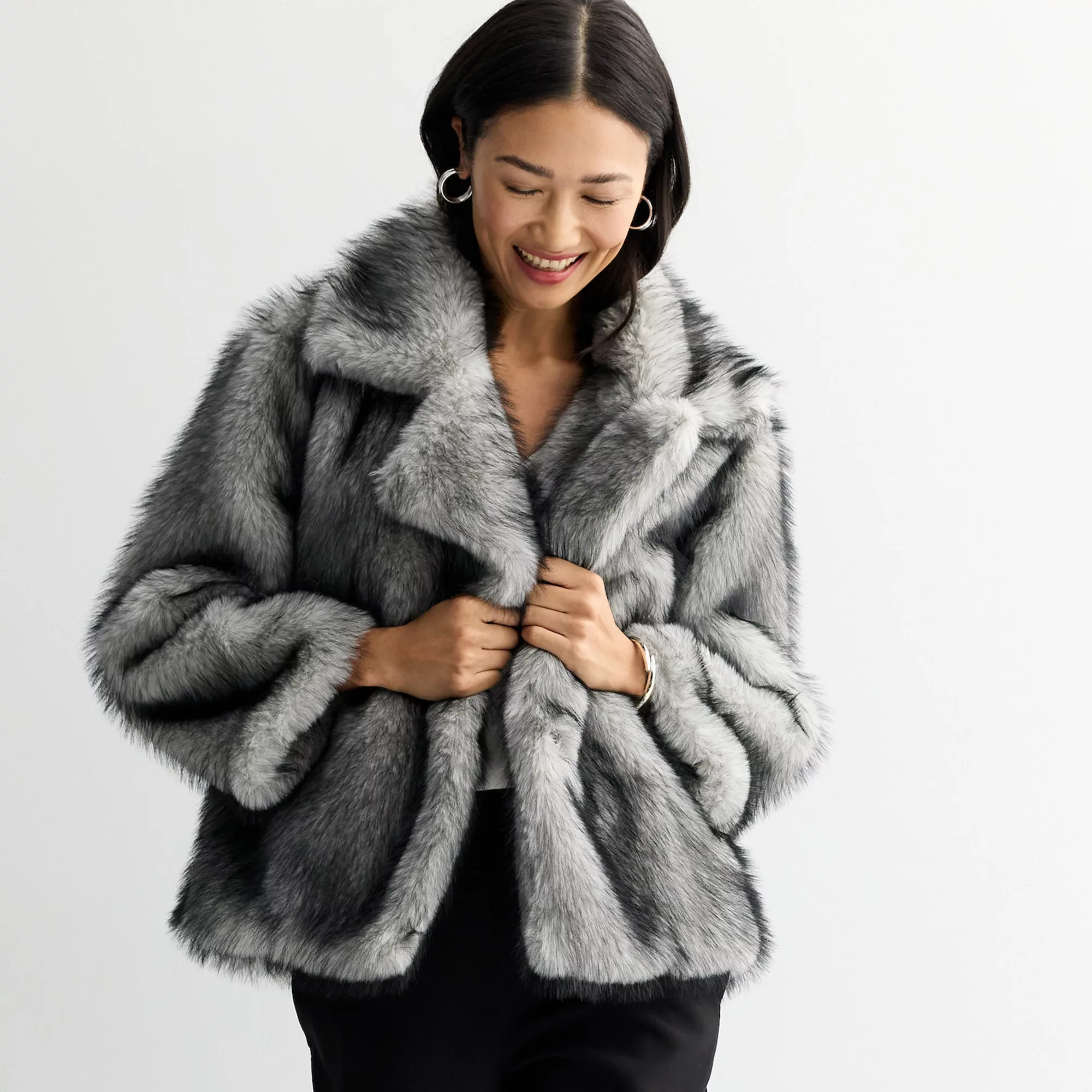 Women's MNK Faux-Fur Jacket | Kohl's