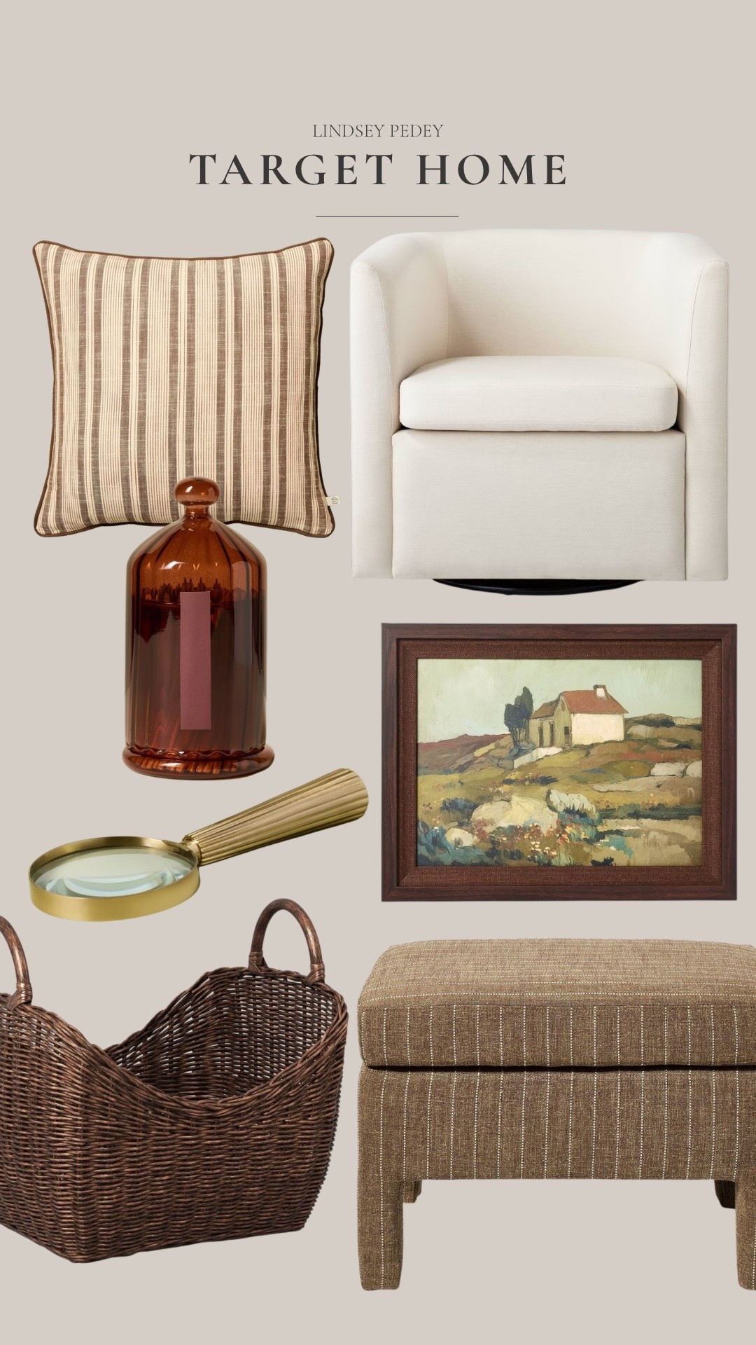 Target fall finds 🍂

Target home, studio McGee, hearth and hand, target fall decor, fall inspo, fall basket, fall art, ottoman, chocolate brown, living room