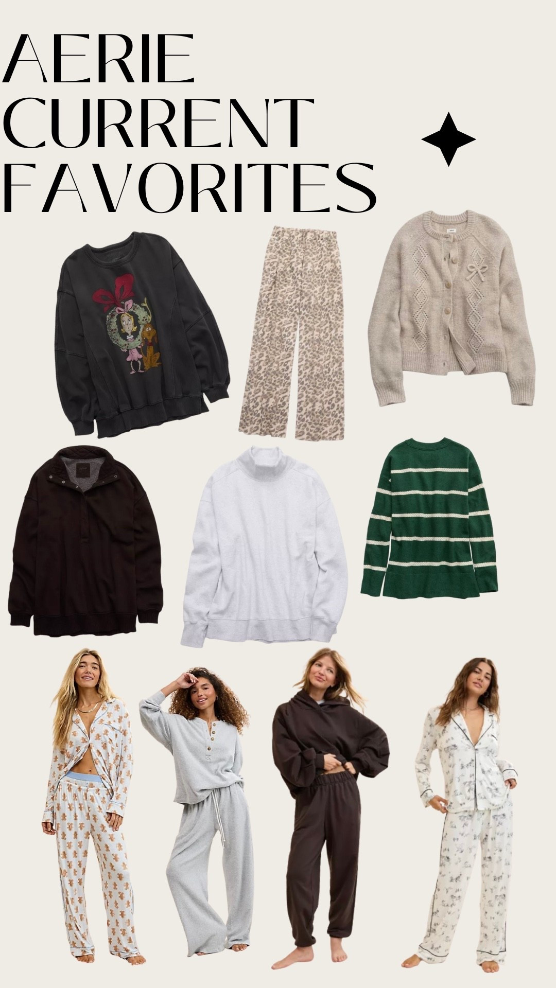Some of my current favorites at aerie! 

#LTKootd #LTKCyberWeek #LTKGiftGuide