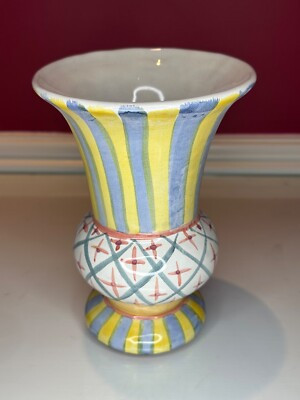 Mackenzie Childs- Monet - 7 inch Vase | eBay US