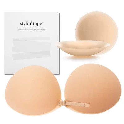 Silicone Contour Bra + Fashion Tape + Adhesive Bundle | Nippies