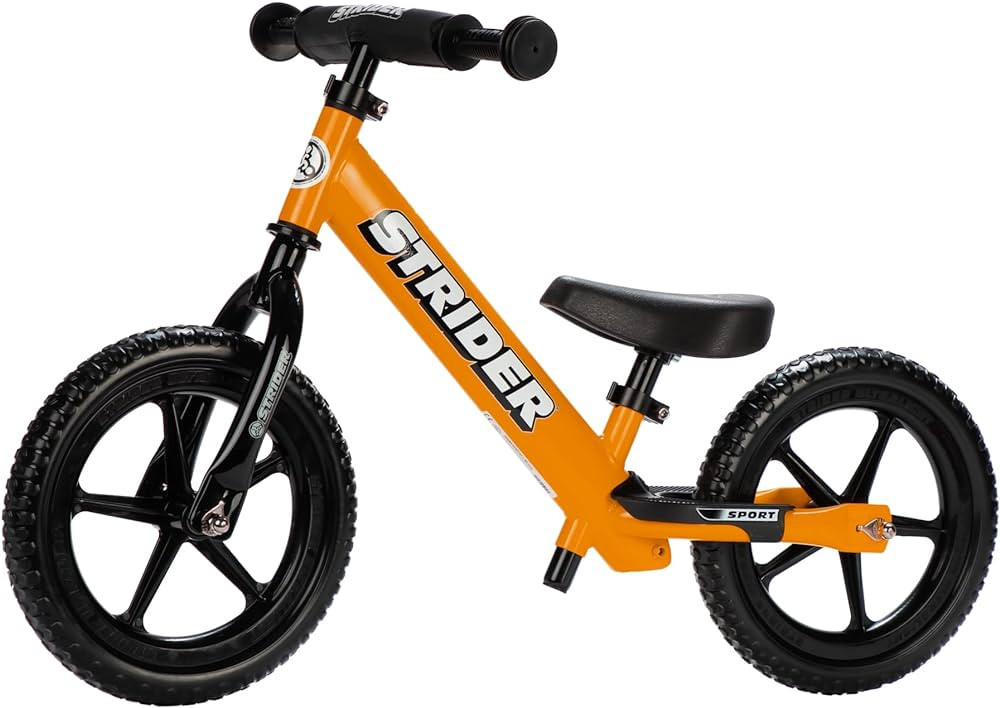 Strider 12” Sport Bike - No Pedal Balance Bicycle for Kids 18 Months to 5 Years - Includes Safe... | Amazon (US)