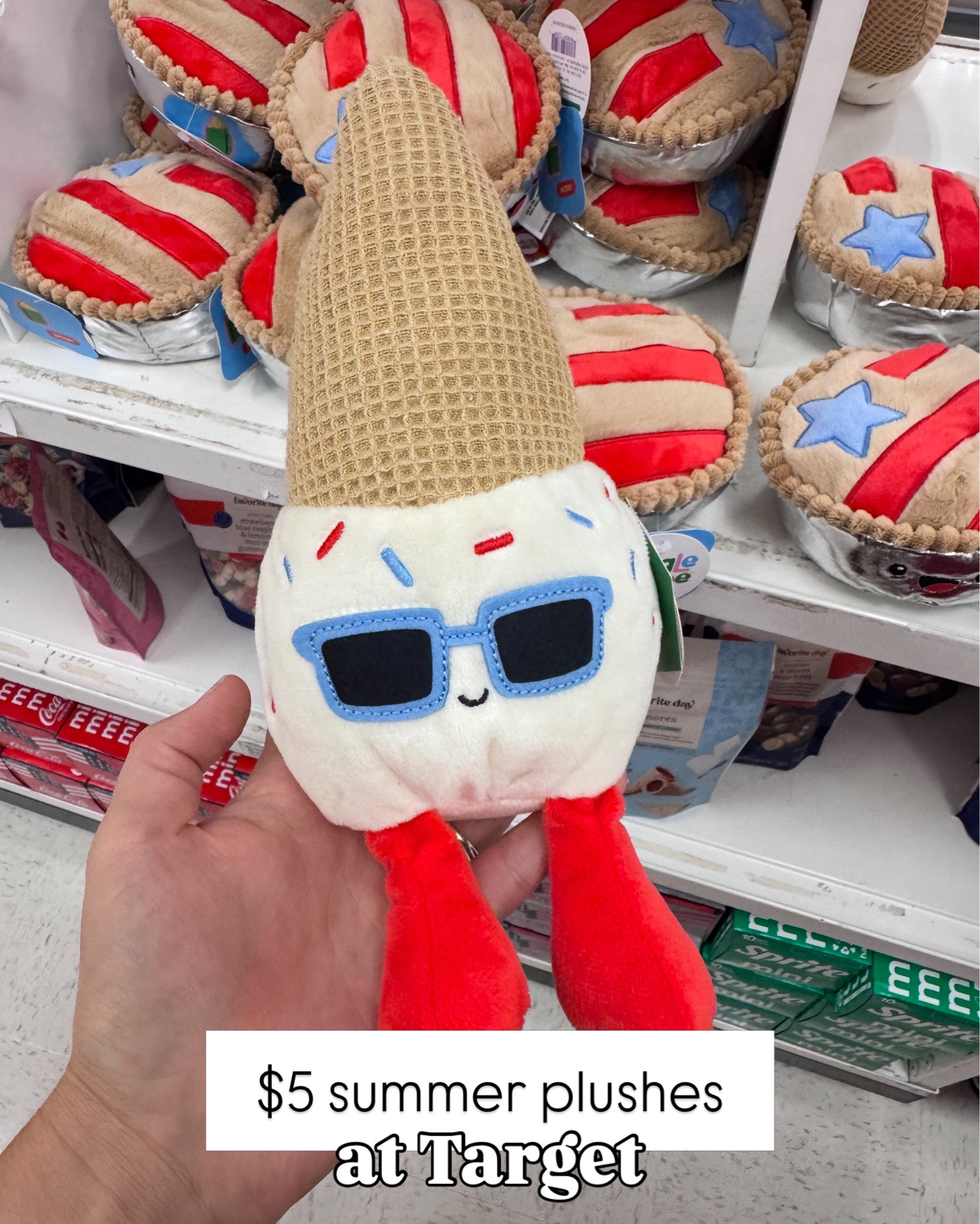 New $5 Americana summer plushes at Target! There’s an ice pop one and more! Follow + comment “SUMMER” for a link! (make sure you’re following to receive it) ✨ & if you love Holiday finds and gift ideas, follow along for more! 

#Targetcreator #targetfinds  #targetstyle