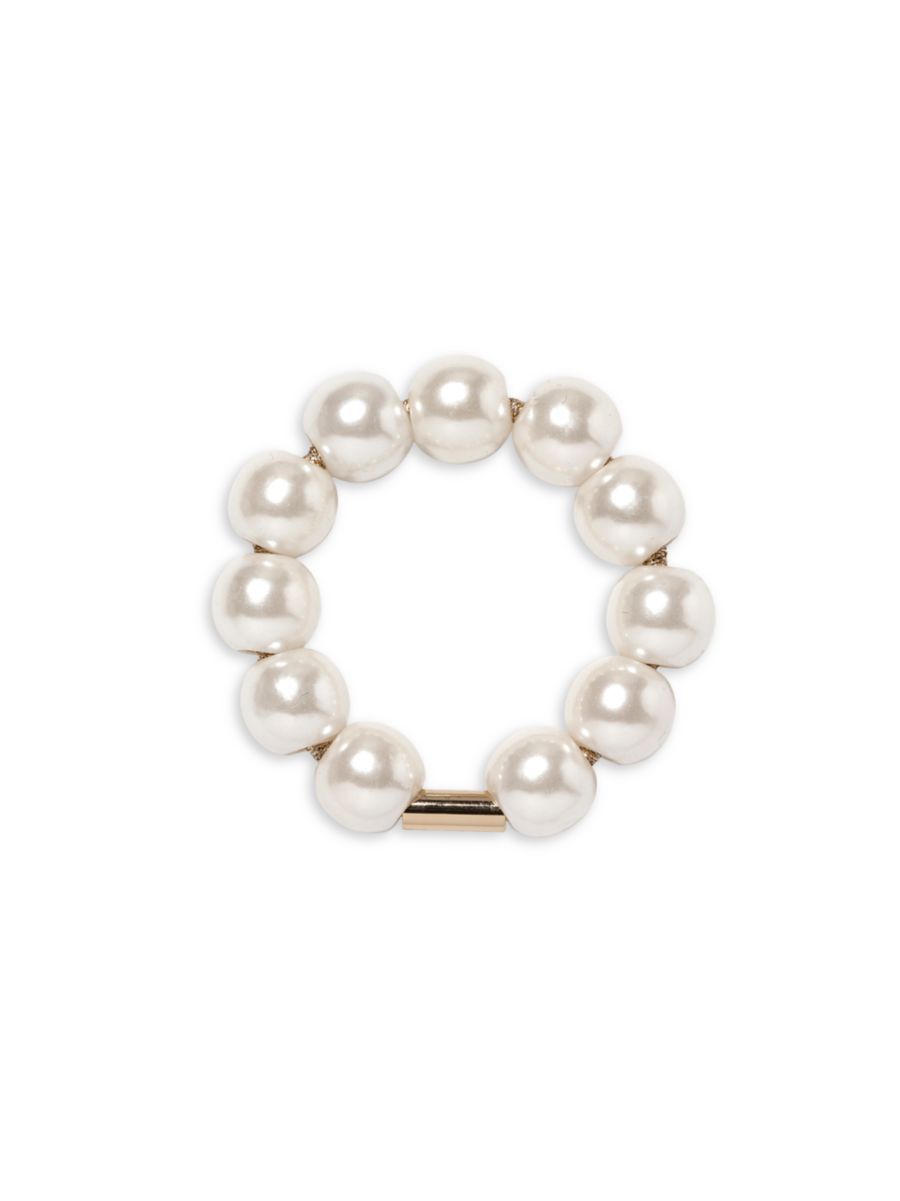 Henley Faux Pearl Ponytail Wrap | Saks Fifth Avenue