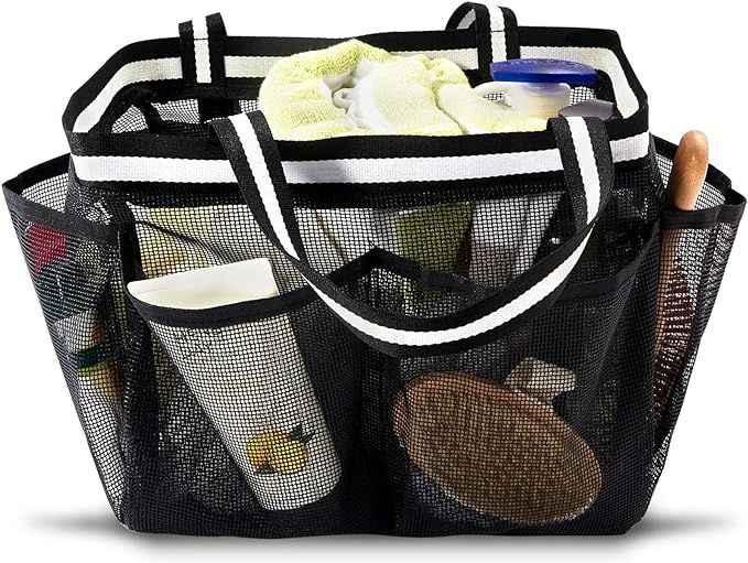 Ocim XL Mesh Shower Caddy Tote Bag - Large Portable Shower Caddy Basket for Dorm College Gym Camp... | Amazon (US)
