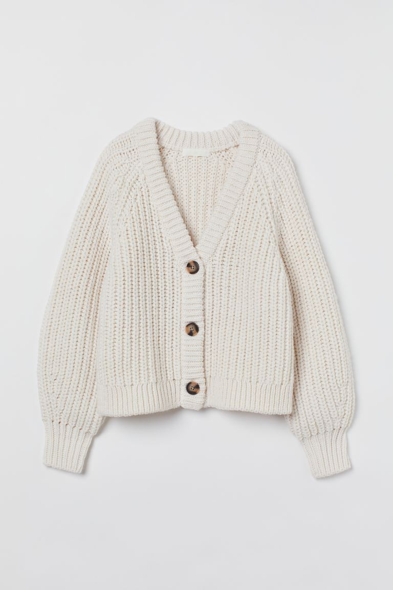 Rib-knit Cardigan | H&M (US + CA)