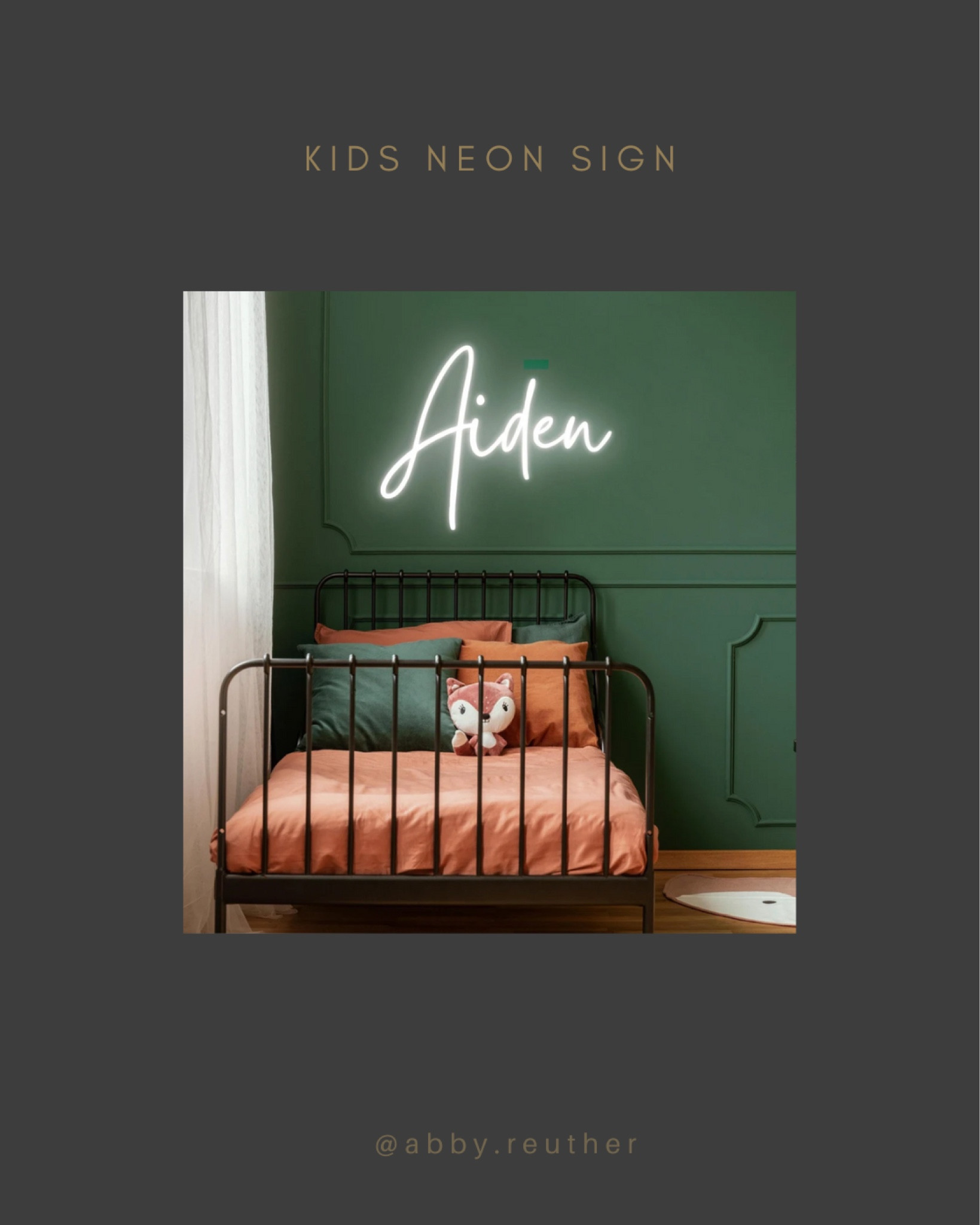 Custom light name sign, neon sign, etsy find, kids room, kids decor, playroom decor, baby room decor, nursery decor

#LTKbaby #LTKhome #LTKkids