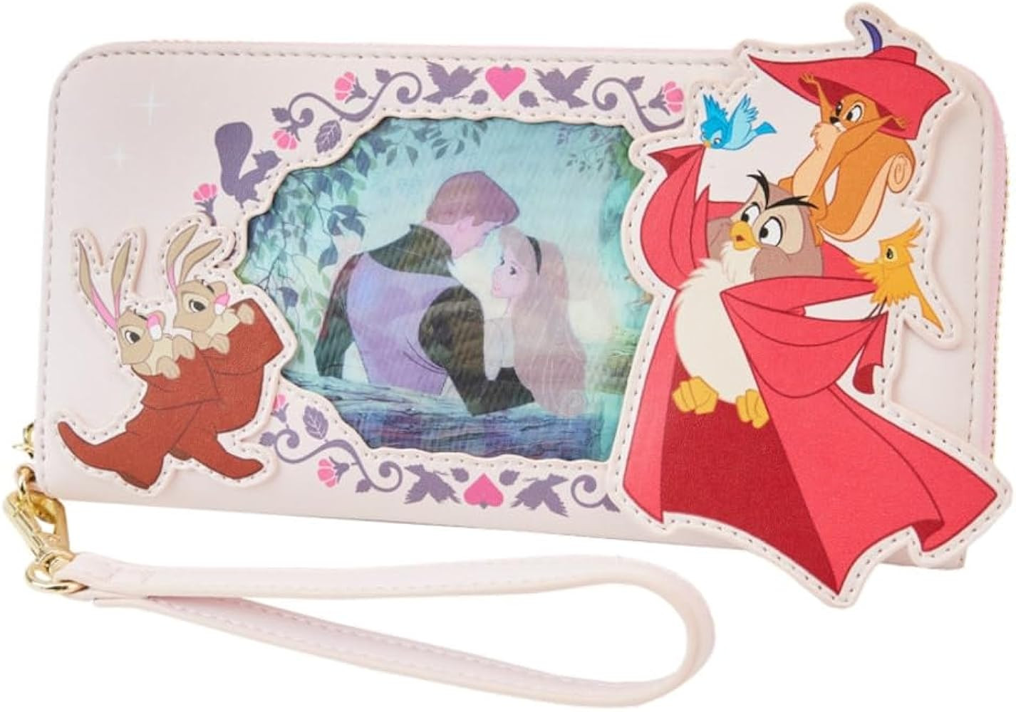 Loungefly Disney Sleeping Beauty Princess Lenticular Wristlet Wallet | Amazon (US)