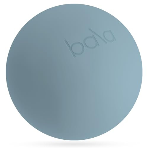 Bala Non-Weighted Exercise Ball (Sea) - 8" Yoga Ball for Barre, Stretching, Strength & Core Training - Small Pilates Ball Workout Accessory with Mini Pump for Home Gym & Fitness Routines | Amazon (US)