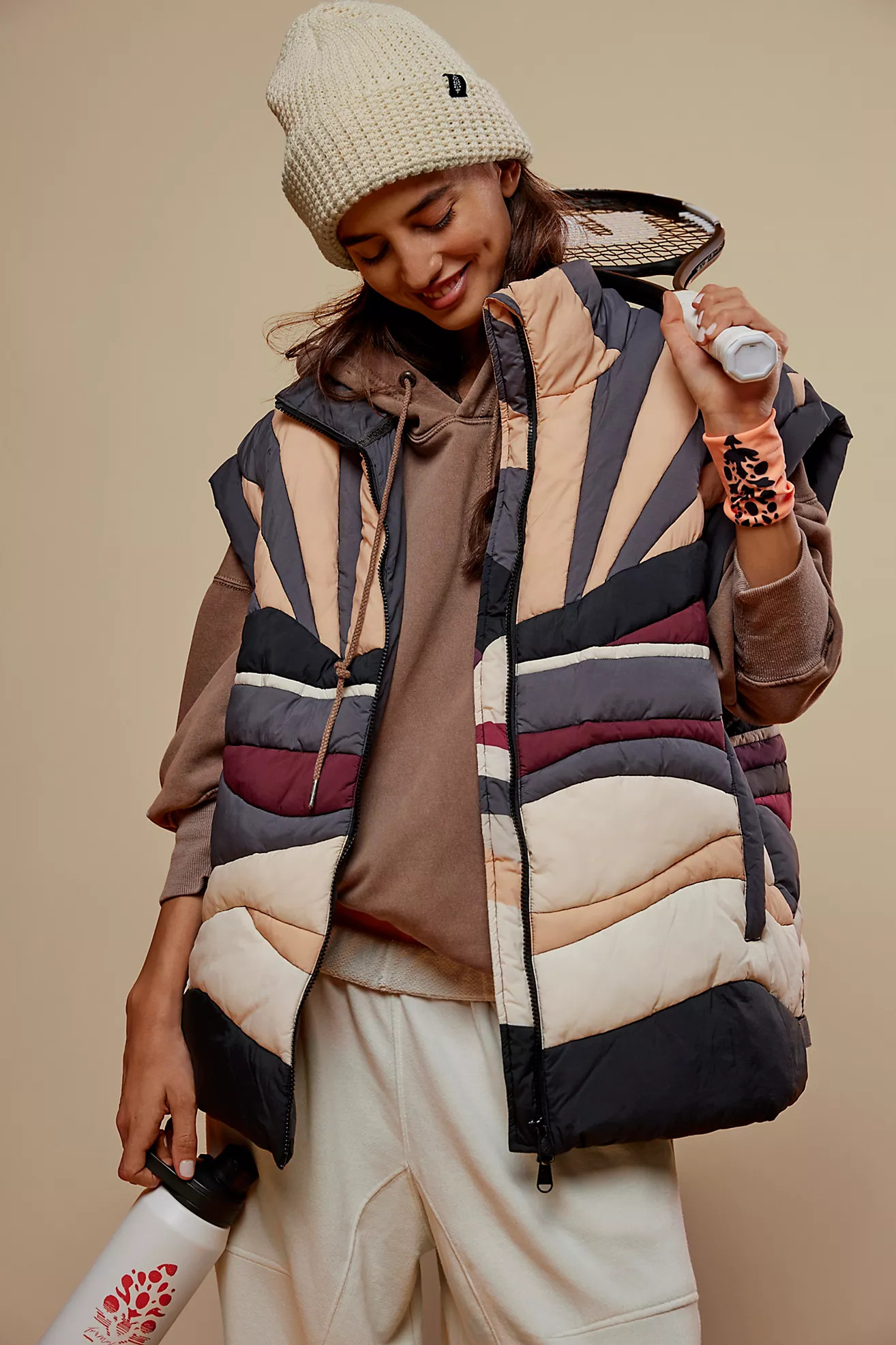 In A Bubble Conversational Quilted Vest | Free People (Global - UK&FR Excluded)