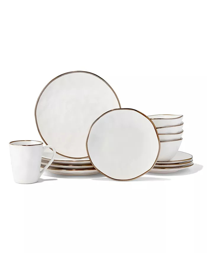 Luna Dinnerware Set, 16 Piece | Macys (US)