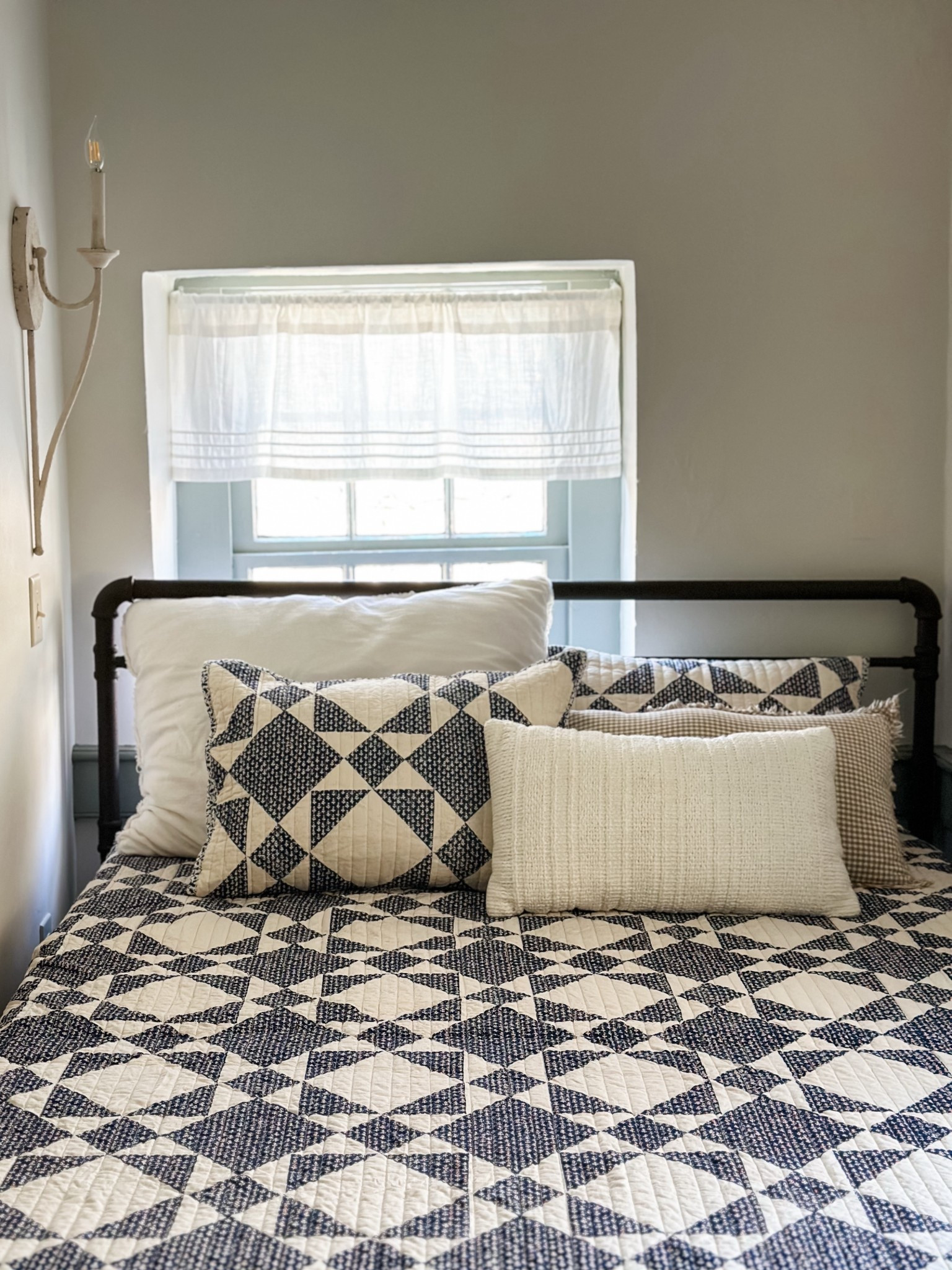 Primitive quilt, oblong pillow, throw pillow, shower curtain, and rug all in these amazing traditional patchwork prints! So hard to decide on which one!

#LTKmomlife #LTKHome #LTKSaleAlert