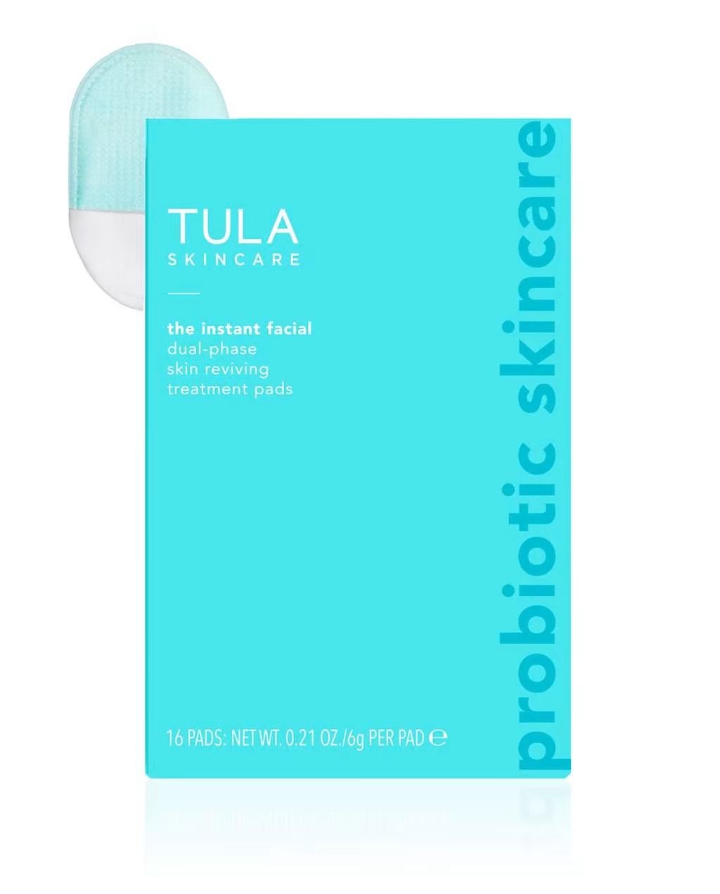 dual-phase skin reviving treatment pads - 16 pads | Tula Skincare