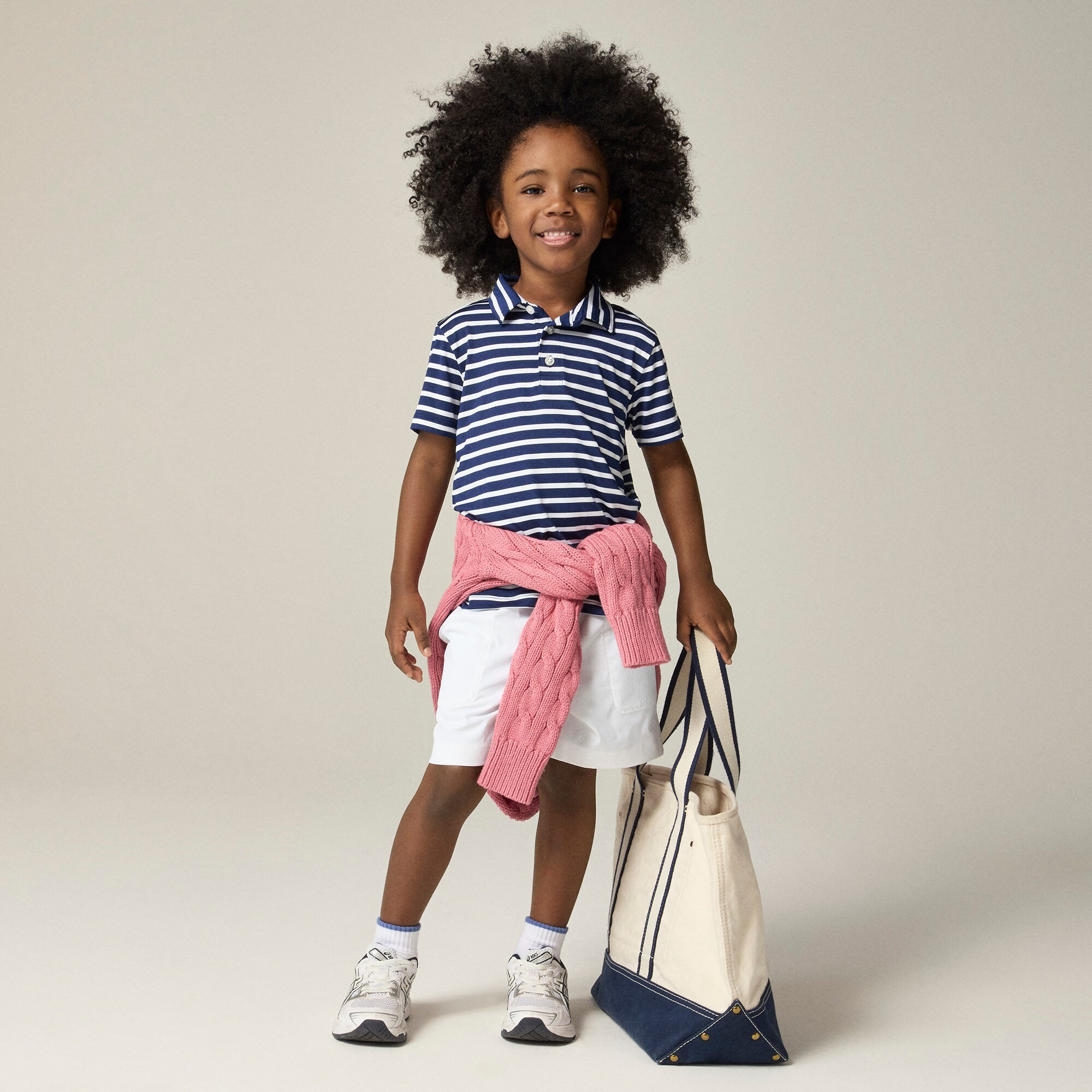 Kids' short-sleeve performance polo shirt | J. Crew US