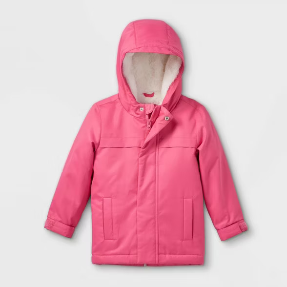 Toddler Fur Lined Everyday Jacket - Cat & Jack™ | Target