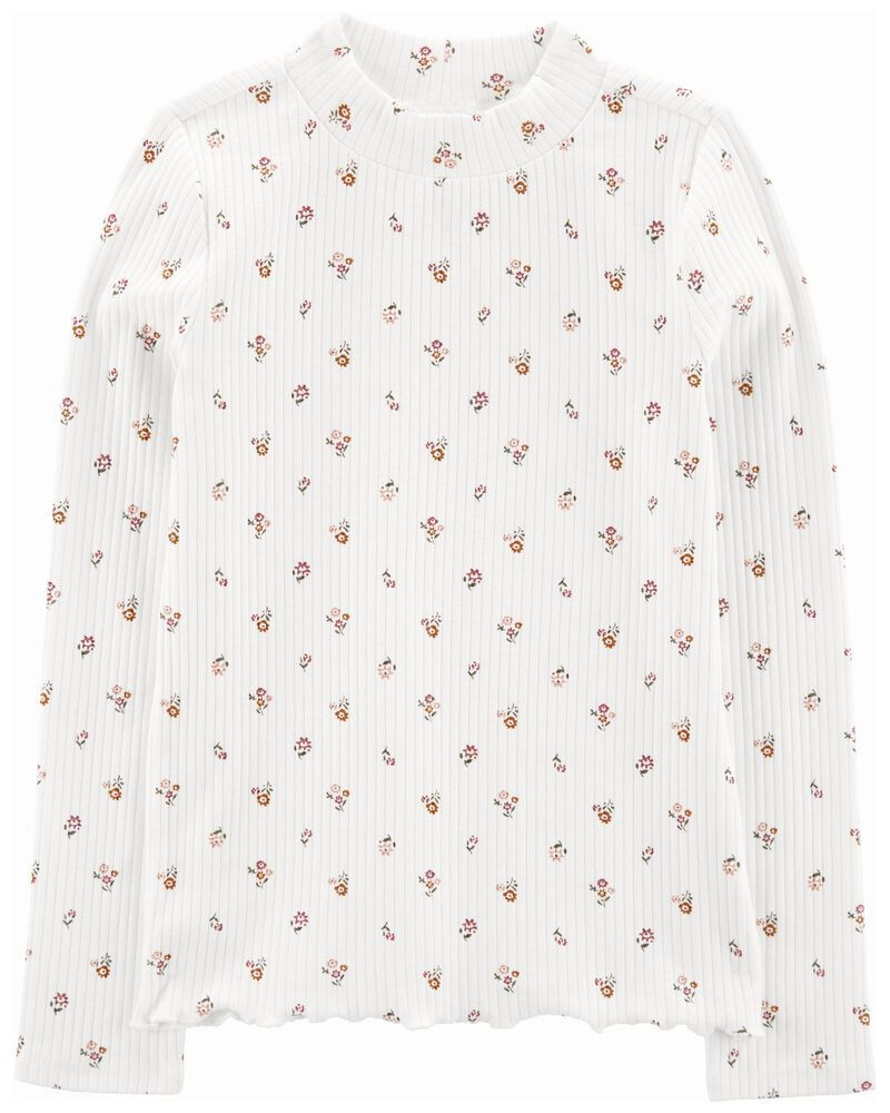 Lettuce Hem Ribbed Tee | OshKosh B'gosh