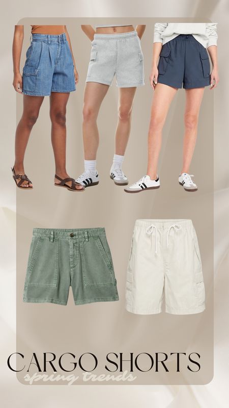 The cargo short trend is perfect to wear into summer!

Spring trends, summer trends, spring style, cargo shorts 

#LTKstyletip #LTKfindsunder100 #LTKfindsunder50