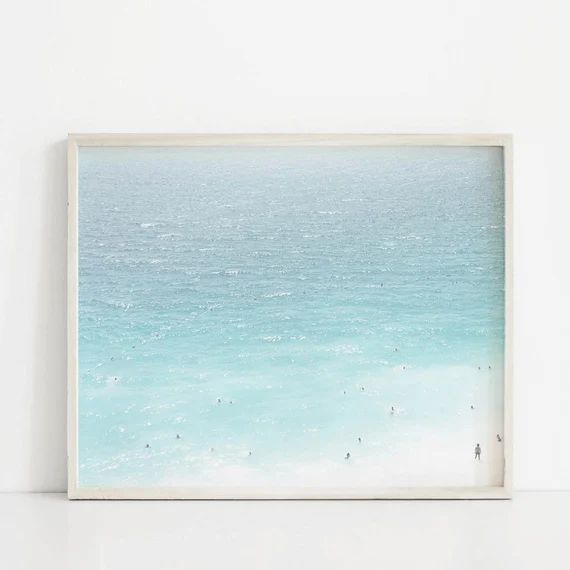 Ocean Printable, Beach Print, Ocean Decor, Ocean Photography, Blue Ocean Art, Beach Printable, Ocean | Etsy (US)
