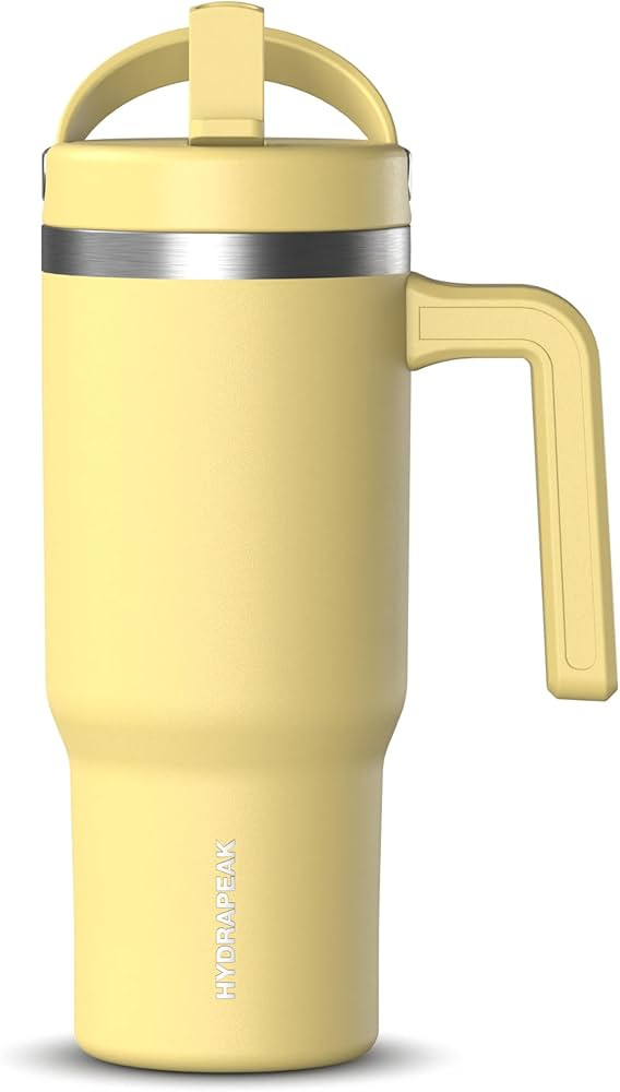 Hydrapeak Kids Voyager 18 oz Tumbler with Handle and Flip-Up Straw Lid | Spill Proof and Leak Res... | Amazon (US)