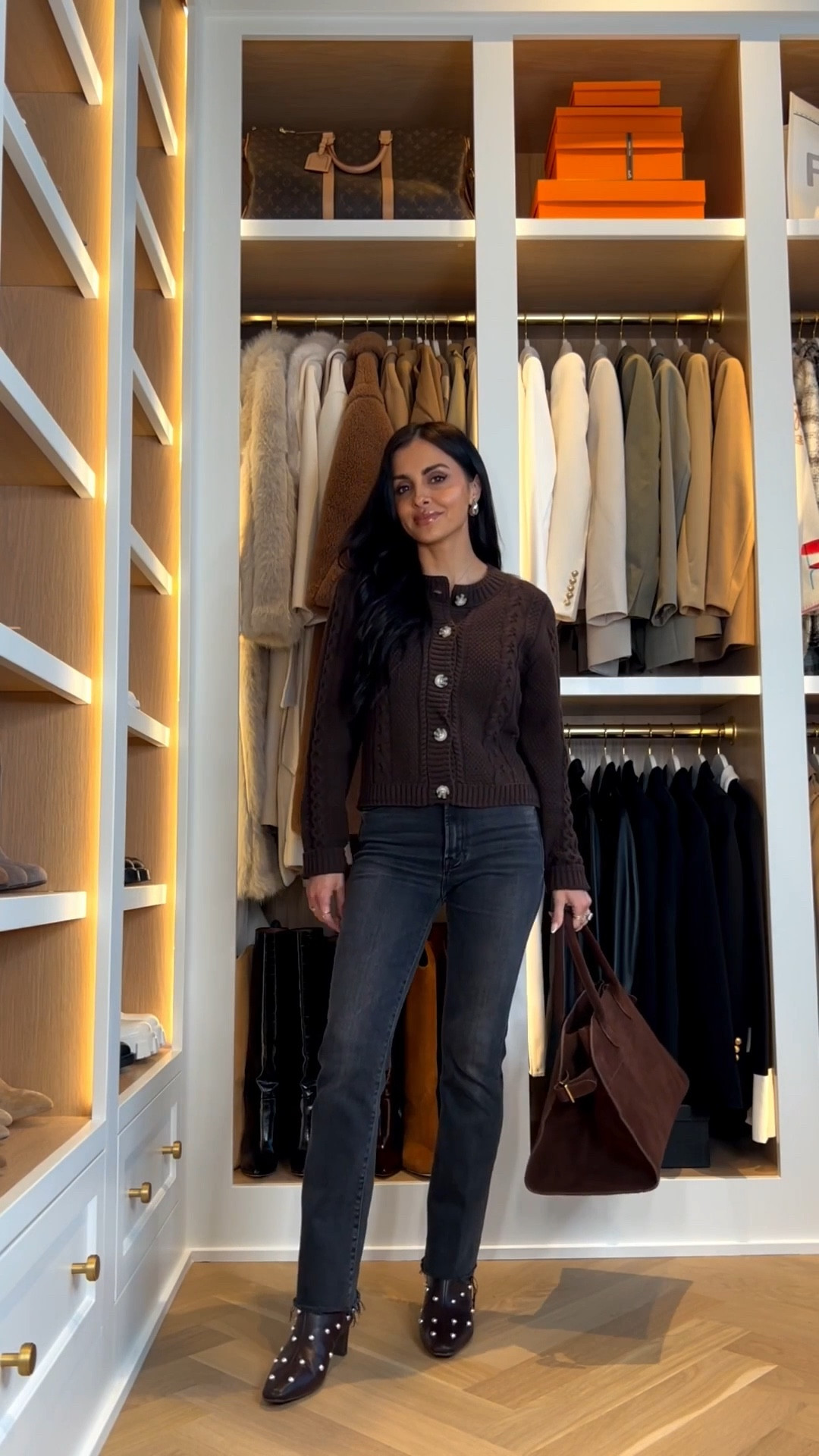 Thanksgiving outfit ideas from Target
Studded Booties run TTS
Target chocolate brown cardigan wearing an xs

#LTKFindsUnder100 #LTKHoliday #LTKFindsUnder50