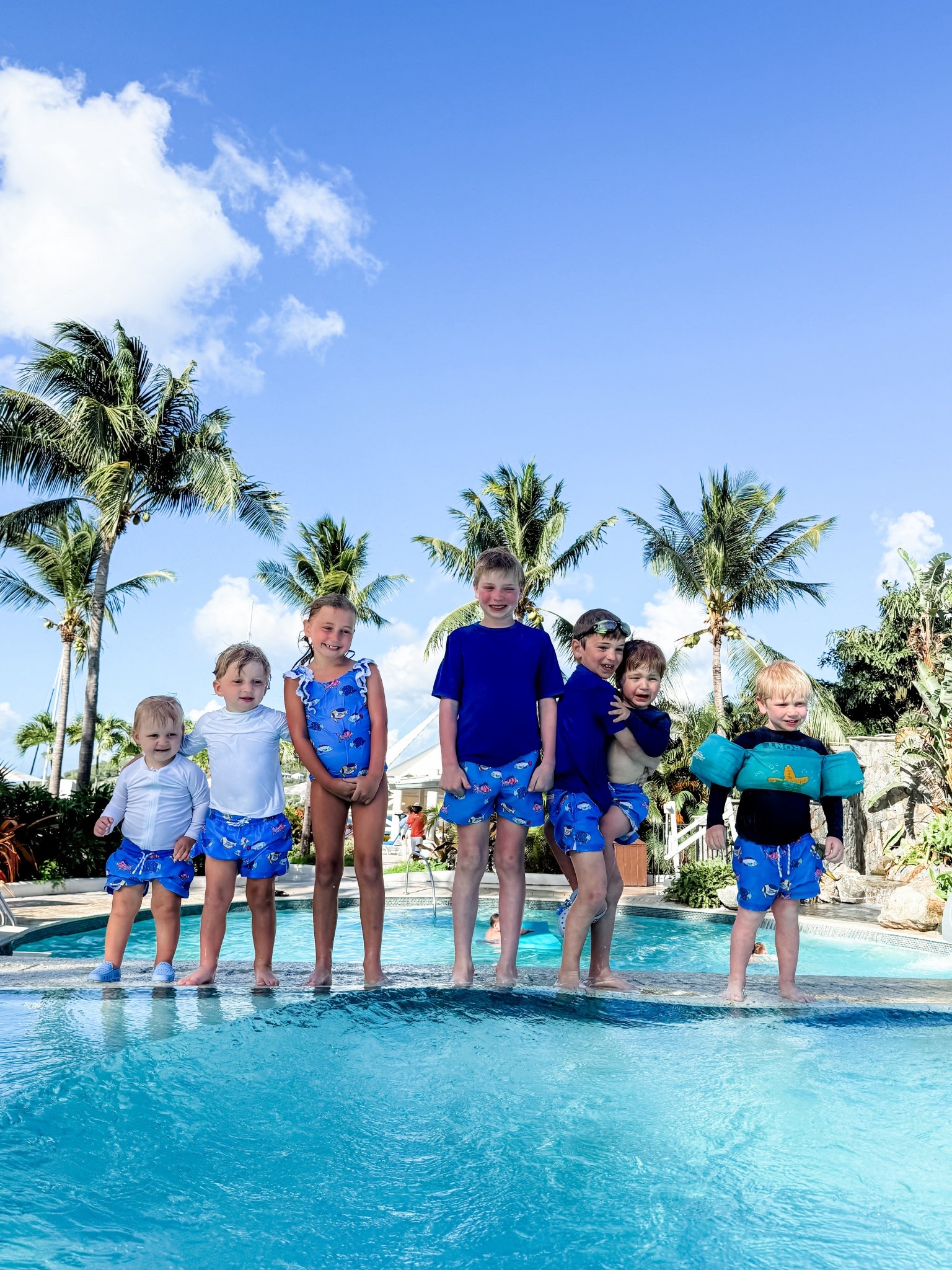 Shop fishie swim suits from the Beaufort bonnet company. They have the cutest sibling (& cousin😉) matching sets!

All TTS-if between, we size up!

Click here to shop!

The Beaufort bonnet company | tbbc | sibling sets | swim suits | fish | fishies | rash guards | long sleeve | shorts | trunks | baby | toddler | kid | boy | girl | vacay | pool | vacation | travel | beach | spring break | summer | matching 


#LTKTravel #LTKSwim #LTKKids
