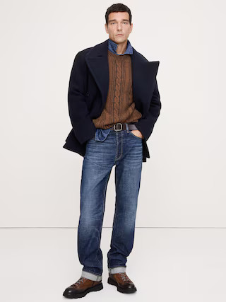 Italian Melton Peacoat | Banana Republic (US)