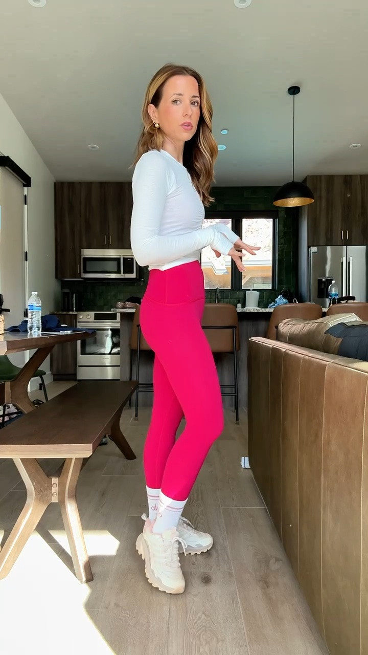 My Zion hiking outfit. Spanx matching set in XS. Code LISAMARIEXSPANX on first time orders. Spanx compression leggings and squareneck tank top. Free People ruched tempo tee in XS. Merrell hiking boots are TTS. Hiking style. Hiking outfit. Activewear.

#LTKootd #LTKmorningroutine #LTKActive