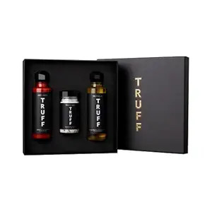 TRUFF Starter Pack, Includes Black Truffle Hot Sauce (6 oz.), Black Truffle Oil (6 oz.), and Blac... | Amazon (US)