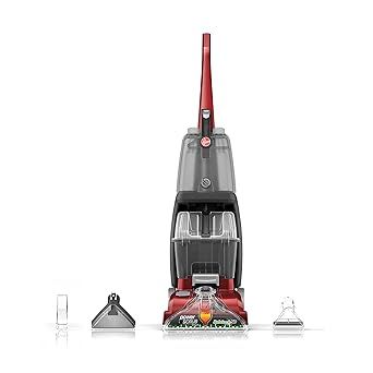 Hoover Power Scrub Deluxe Carpet Cleaner Machine, Upright Shampooer, FH50150, Red | Amazon (US)