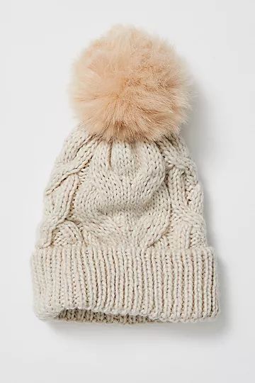 Summit Cable Pom Beanie | Free People (UK)