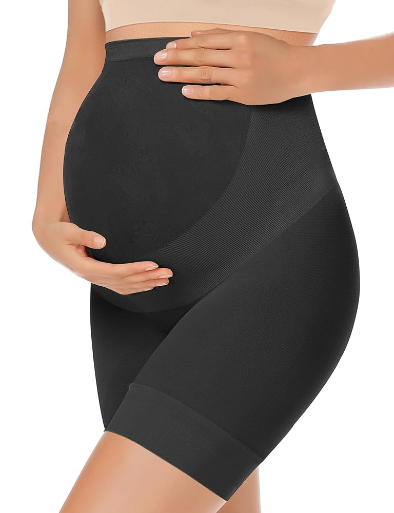 KIM S Shape Your Bump Seamless Maternity Shapewear for Dress, Pregnancy Postpartum Prevent Chafin... | Amazon (US)