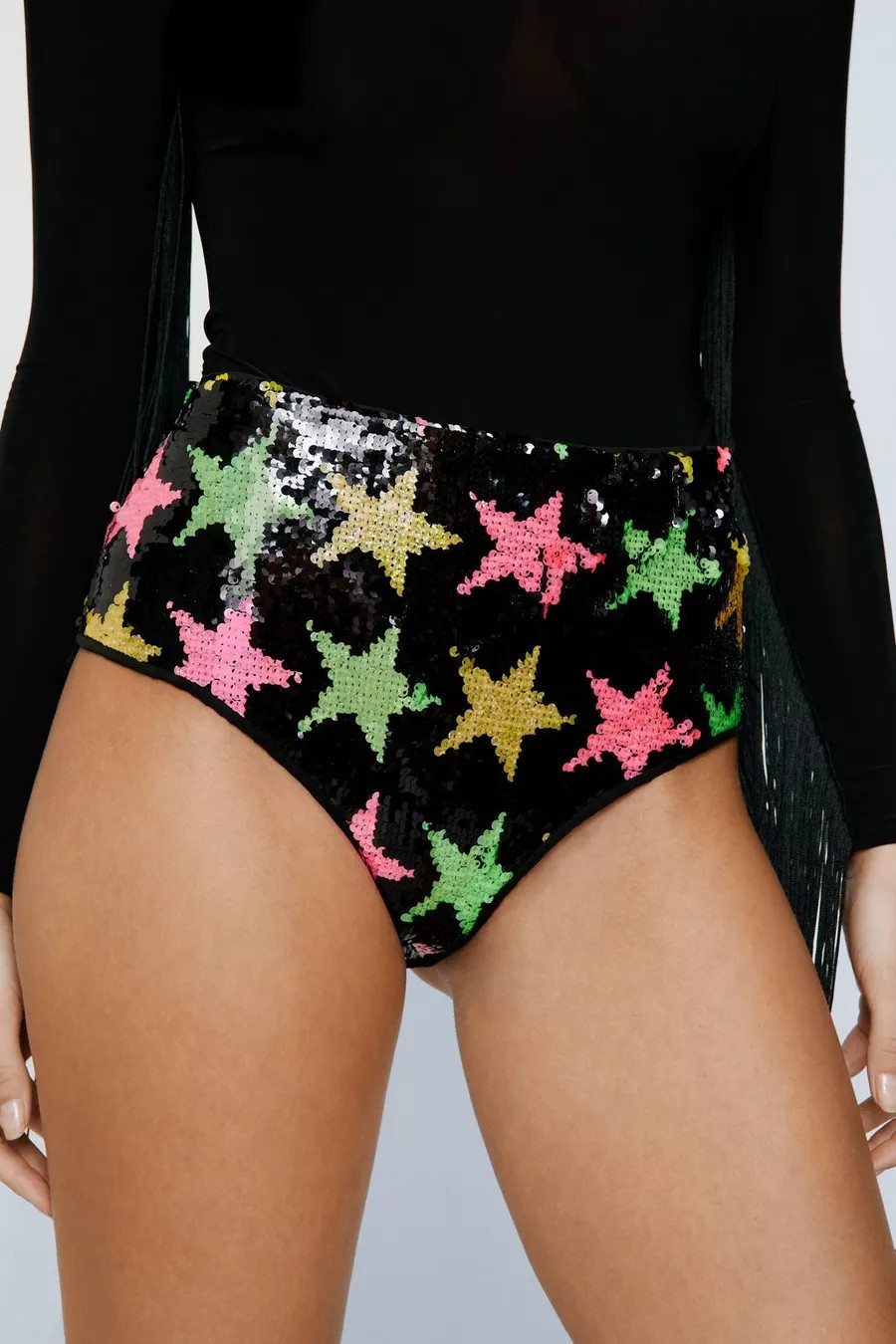 Star Sequin Hot Pants | Nasty Gal (US)