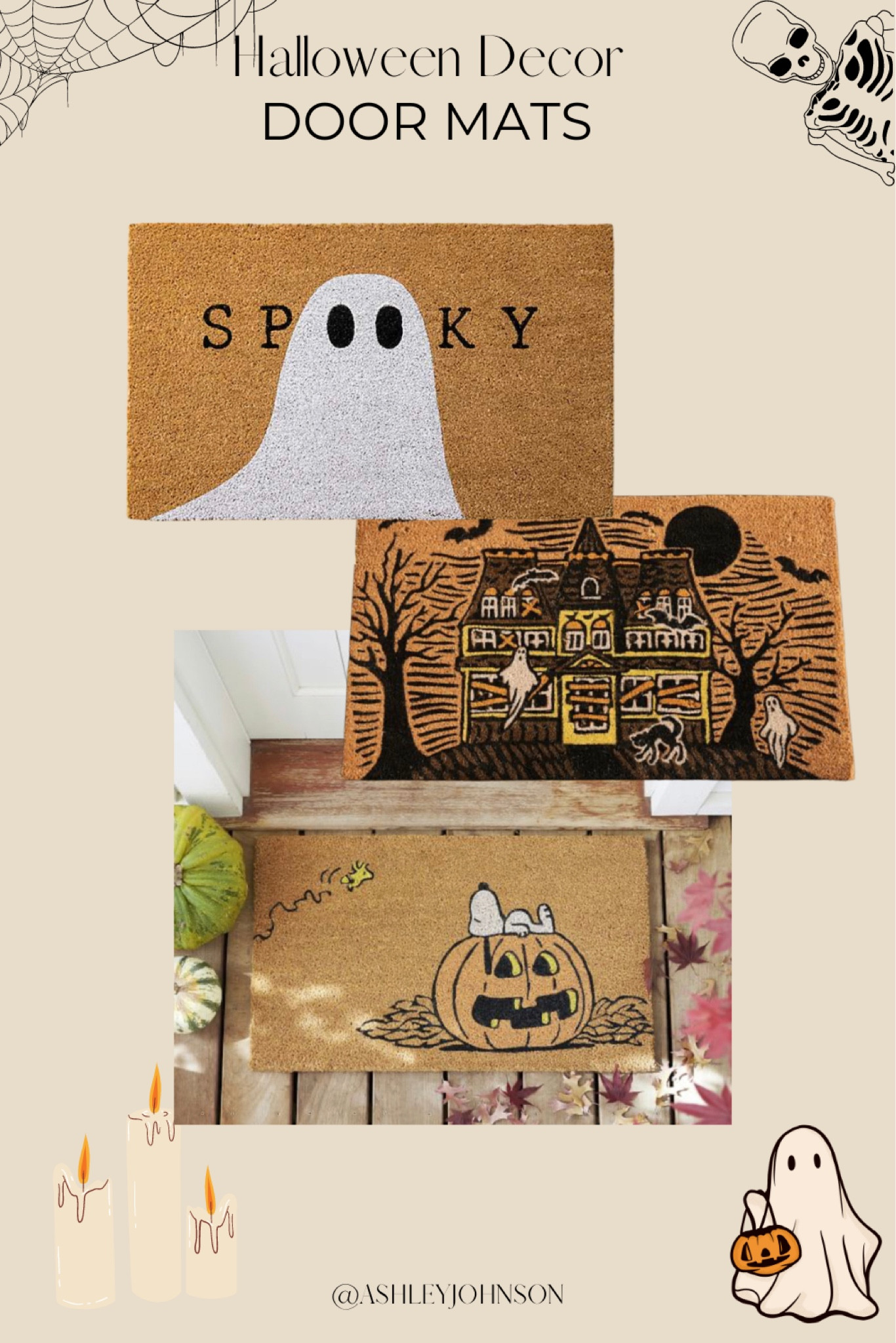 Spooky cute Halloween doormats! Snoopy Halloween doormats!👻🎃 #halloweenporchdecor #halloweenhomedecor #halloweendoormats #potterybarnhalloween

#LTKSaleAlert #LTKSeasonal #LTKHome