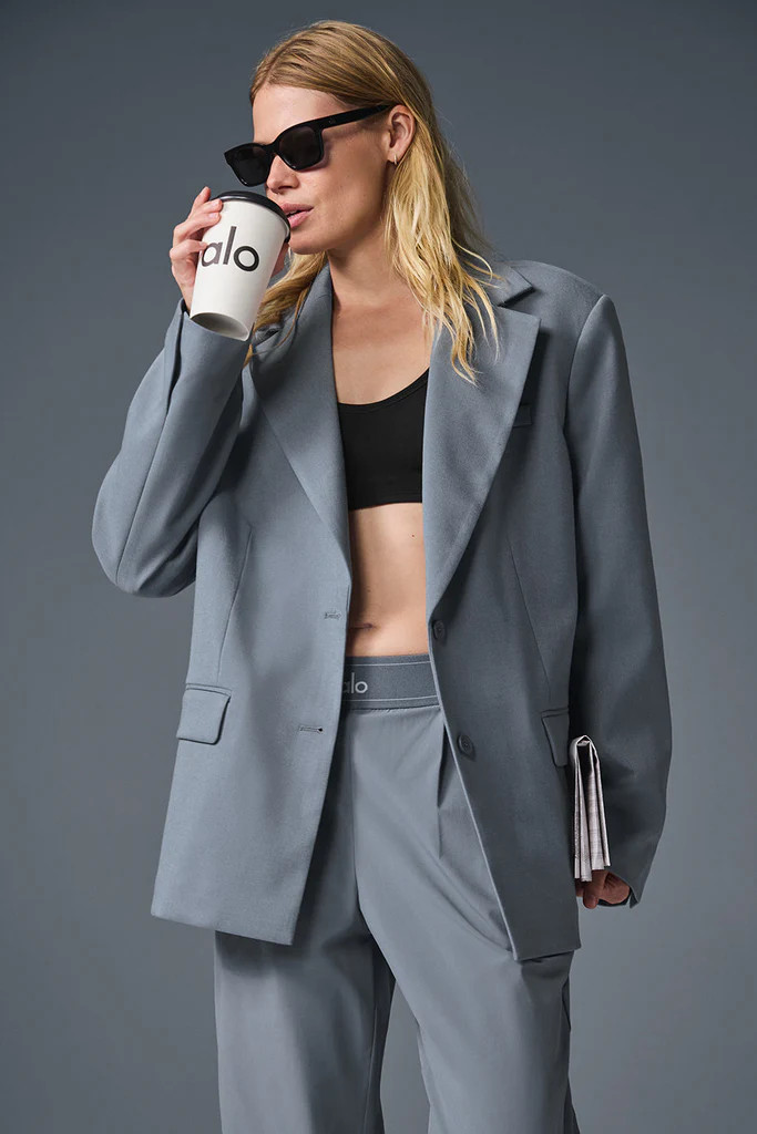 First-Class Blazer - Steel Grey | Alo Yoga (US)