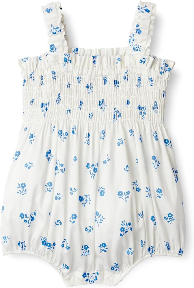 Amazon Essentials x Sofia Grainge Baby Girls' Woven Sleeveless Ruffle Romper | Amazon (US)