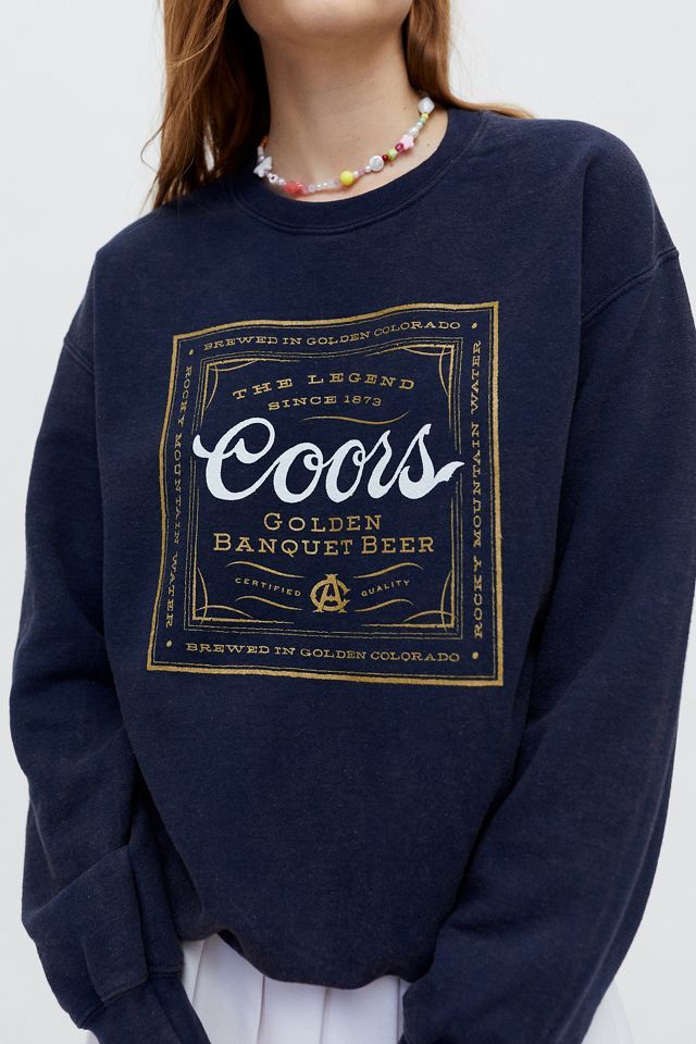 Coors Banquet Crew Neck Sweatshirt | Urban Outfitters (US and RoW)