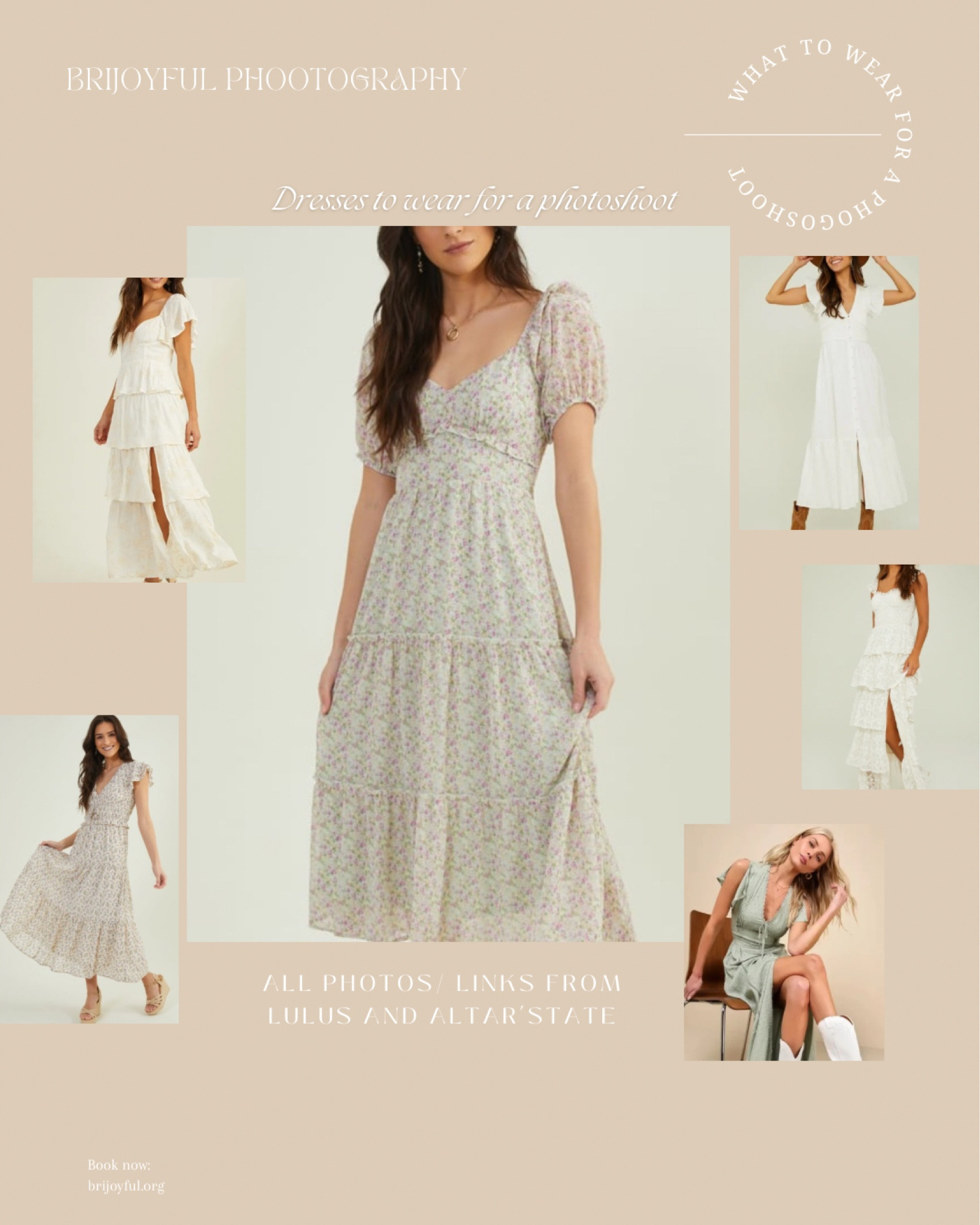 What to wear to your photoshoot: perspective from a professional photographer. 

Brijoyful.org