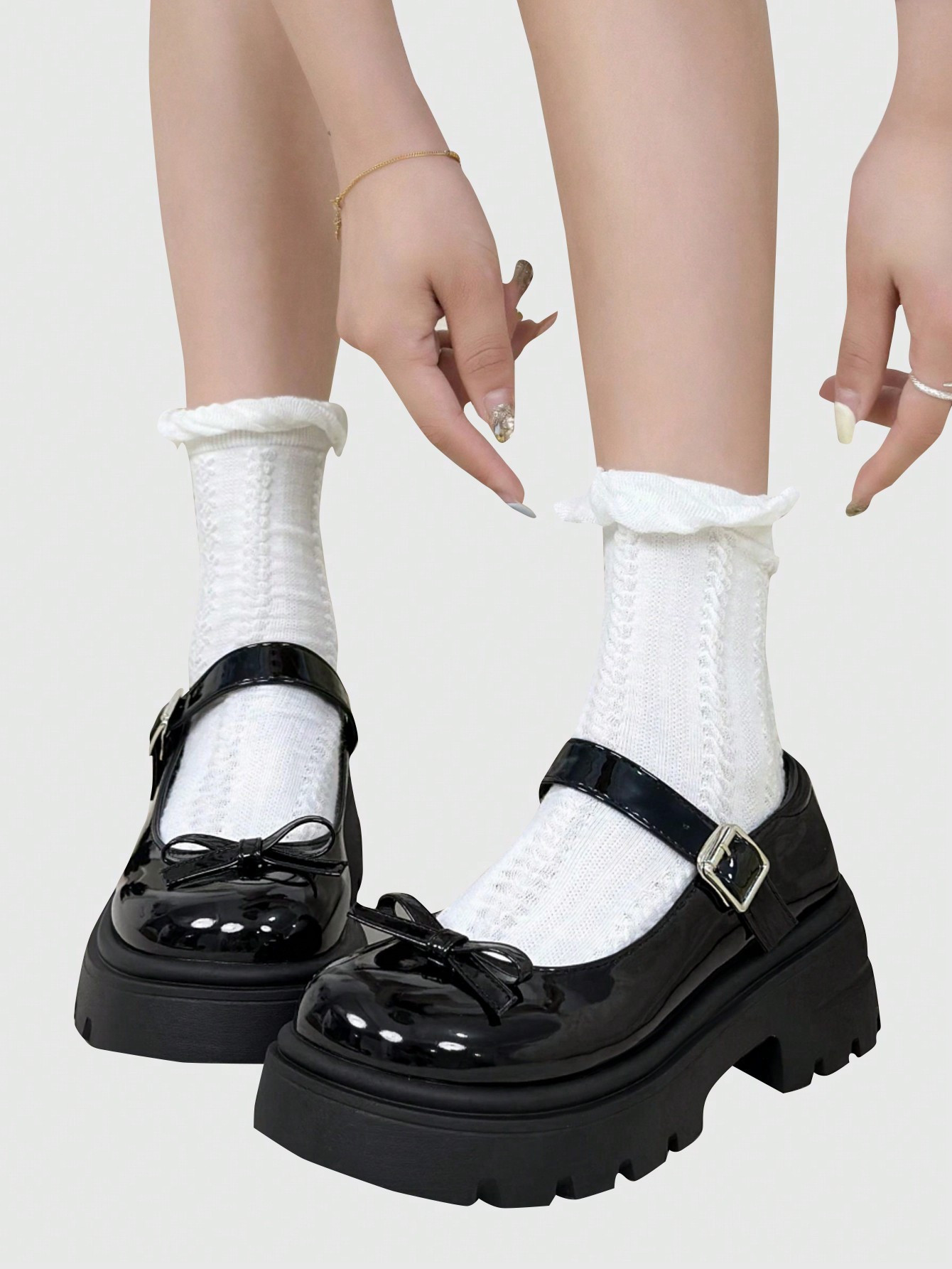 Mary Jane Dolly Shoes | SHEIN