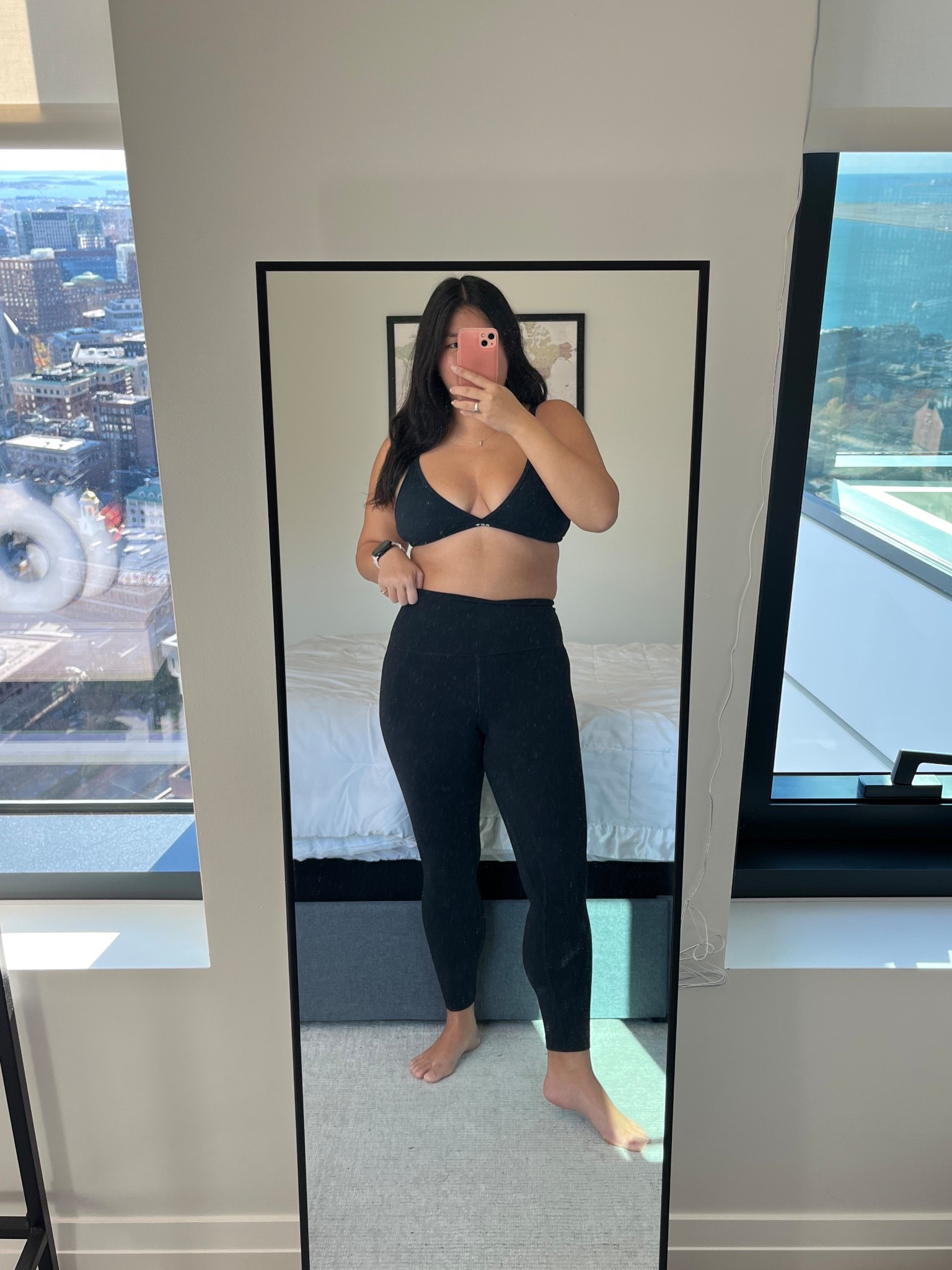 My go to Pilates and barre set 🖤 grwm to go to SolidCore! So soft and comfy! 

#LTKfitnessgoals #LTKActive #LTKgrwm