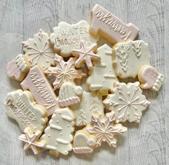 Winter Onederland Birthday Cookies - Etsy | Etsy (US)