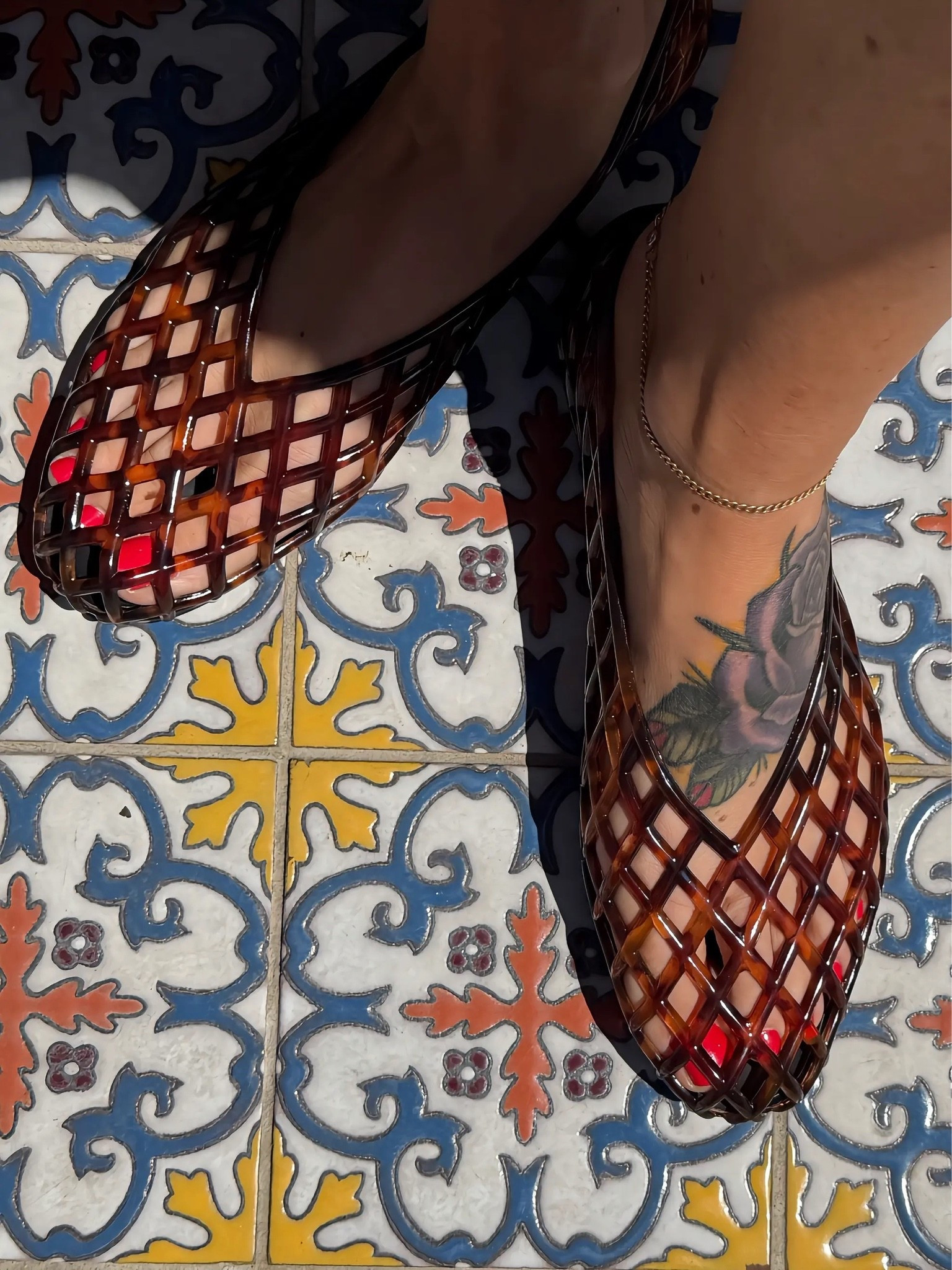 Must Have Summer Shoes 💙 
Ballet jelly flats | surprised how comfy

#LTKootd #LTKgrwm