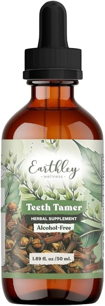 Earthley Wellness Teeth Tamer, Teething Relief for Babies & Kids, Soothes Drooling, Gum Discomfor... | Amazon (US)