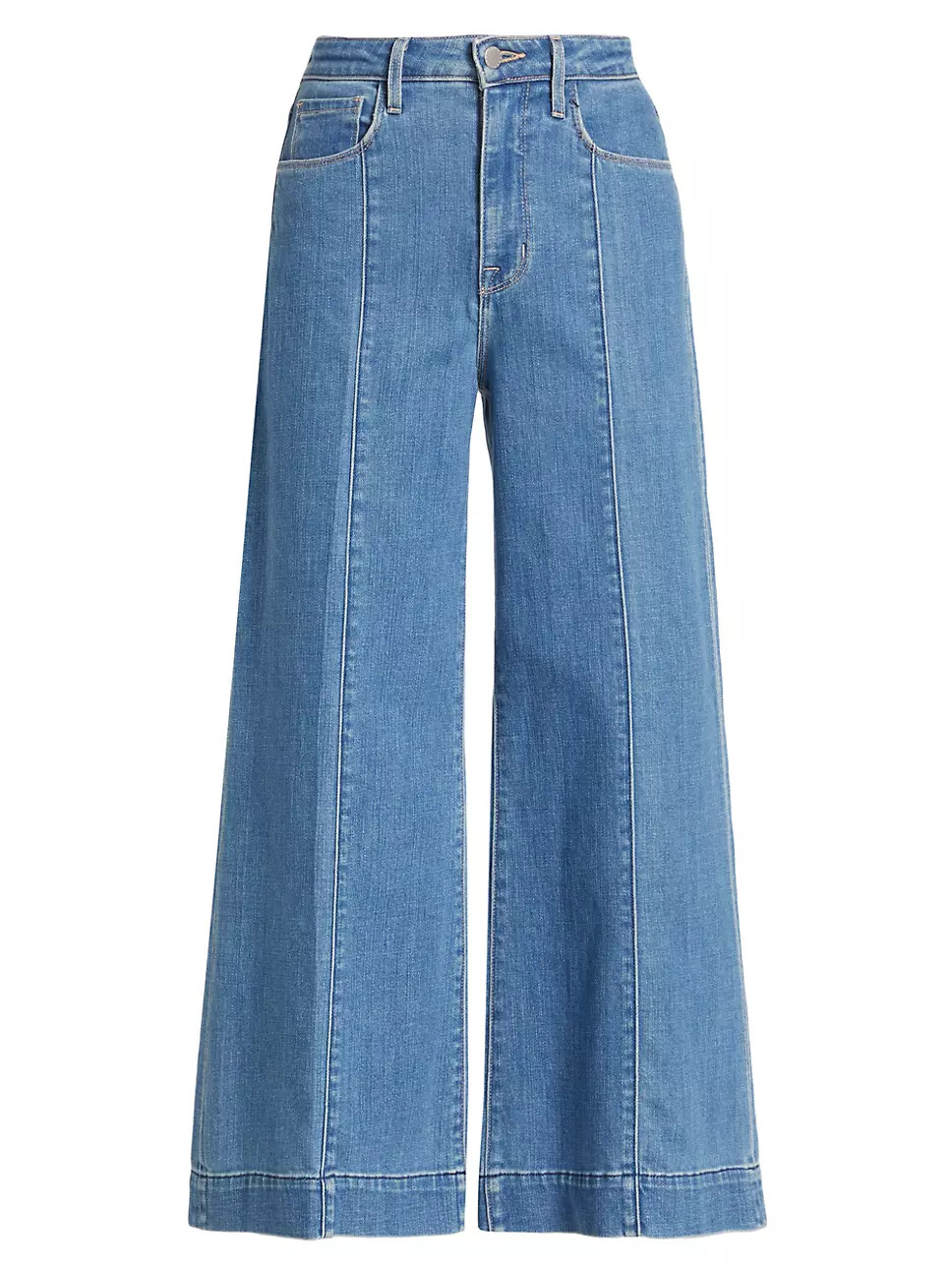 Houston High-Rise Wide-Leg Jeans | Saks Fifth Avenue