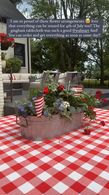 Memorial Day finds from @walmart! #walmartpartner also love that this decor can all be used again for the 4th of July! 

#LTKSeasonal #LTKVideo #LTKHome