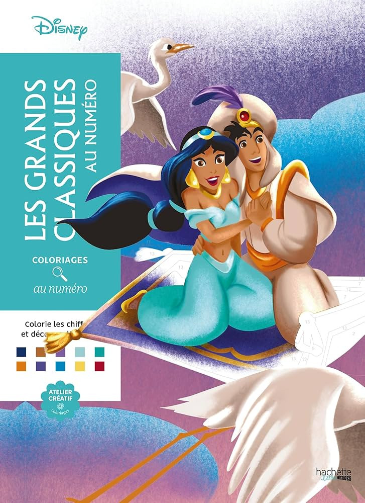 Coloriages au numéro Disney - Les Grands classiques | Amazon (US)