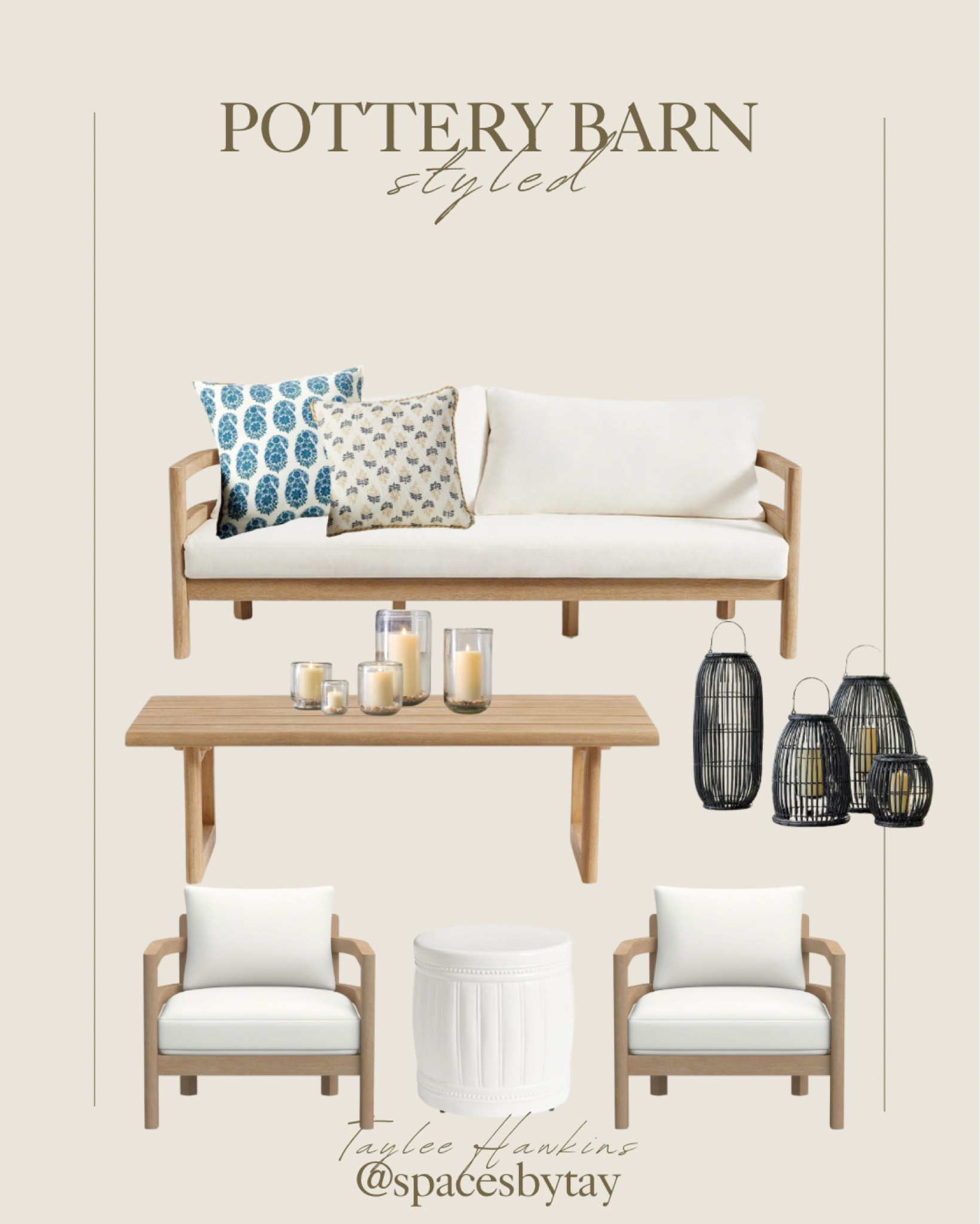 POTTERY BARN STYLED 🤍

#LTKHome #LTKStyleTip #LTKSummerSales